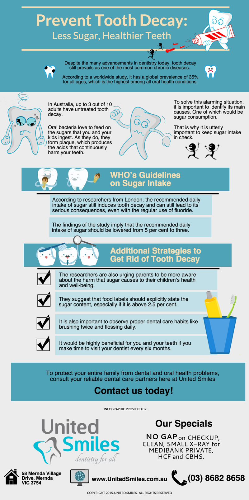 Prevent Tooth Decay Less Sugar, Healthier Teeth