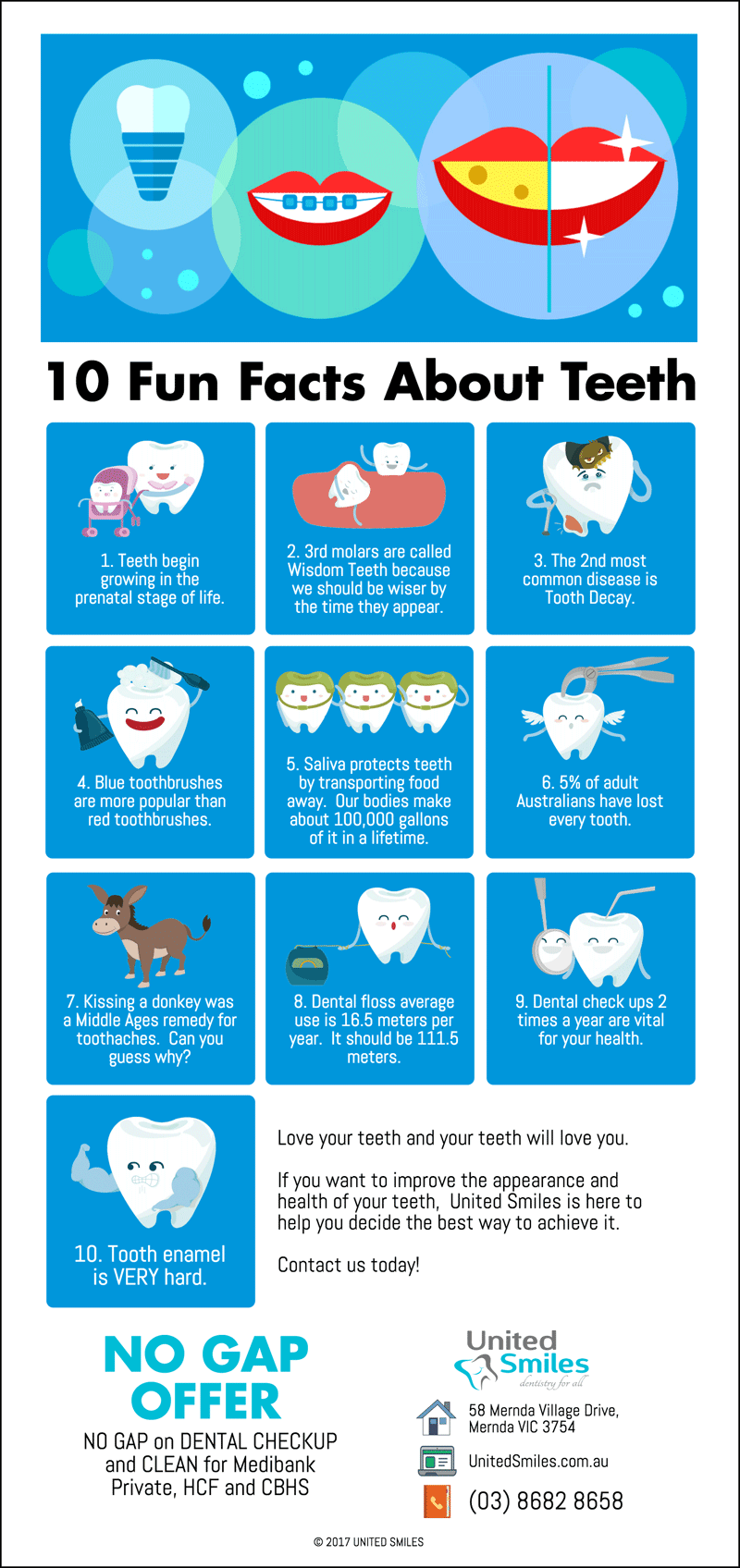 10 Fun Facts About Teeth | United Smiles